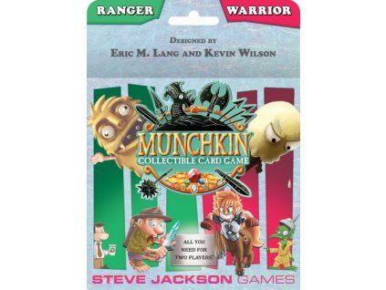 munchkin collectible card game ranger warrior starter set