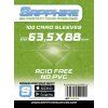 obaly na karty sapphire green standard card game 63 5 x 88 mm 100 ks